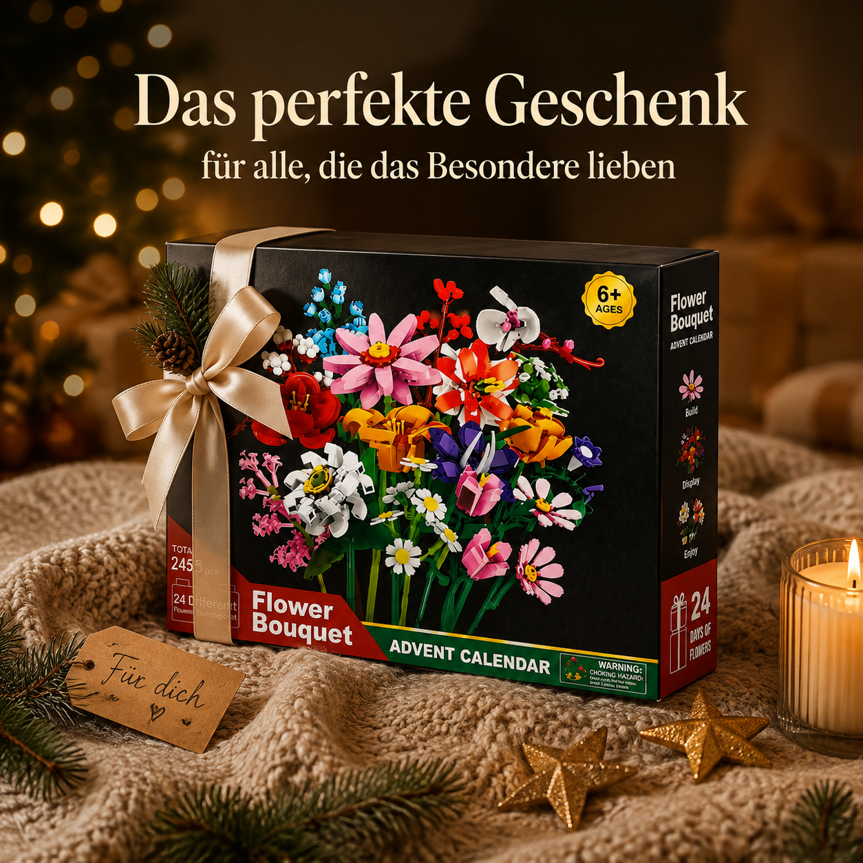 Blumen Adventskalender