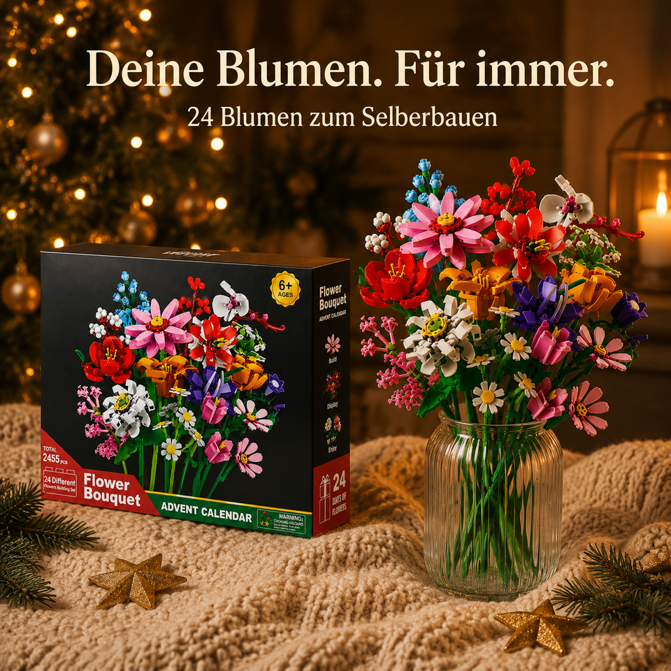 24 BLUMEN Adventskalender